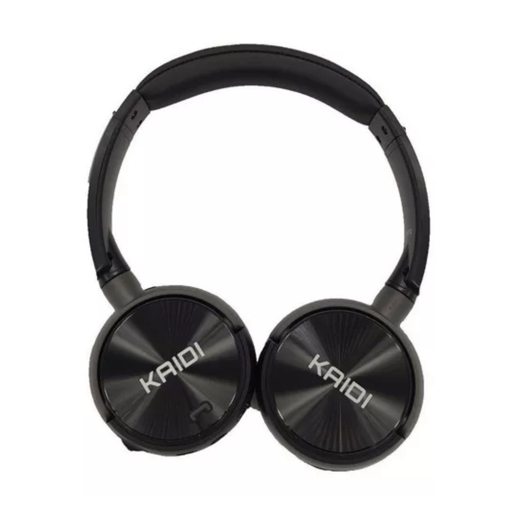 Fone De Ouvido Confortável Headphone Bluetooth Kaidi Kd-750 Cor Preto