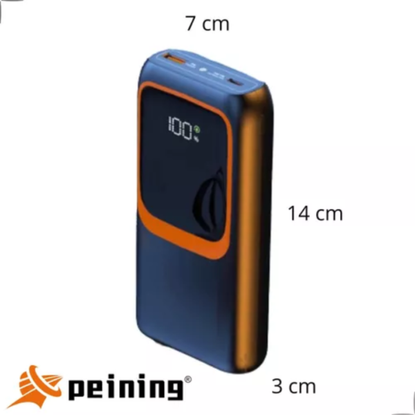 Carregador Portátil Powerbank Turbo Rápido 20000mah C/ Cabos Cor Preto - Image 5